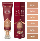 Base com aspecto natural e hidrante